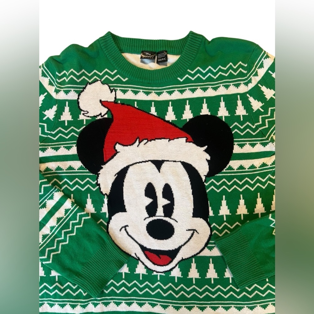 Disney Mickey Mouse‎ Christmas Ugly Holiday Sweater - Picture 5 of 10